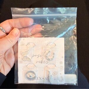 NWT Alex + Ani Wine Glass Charms